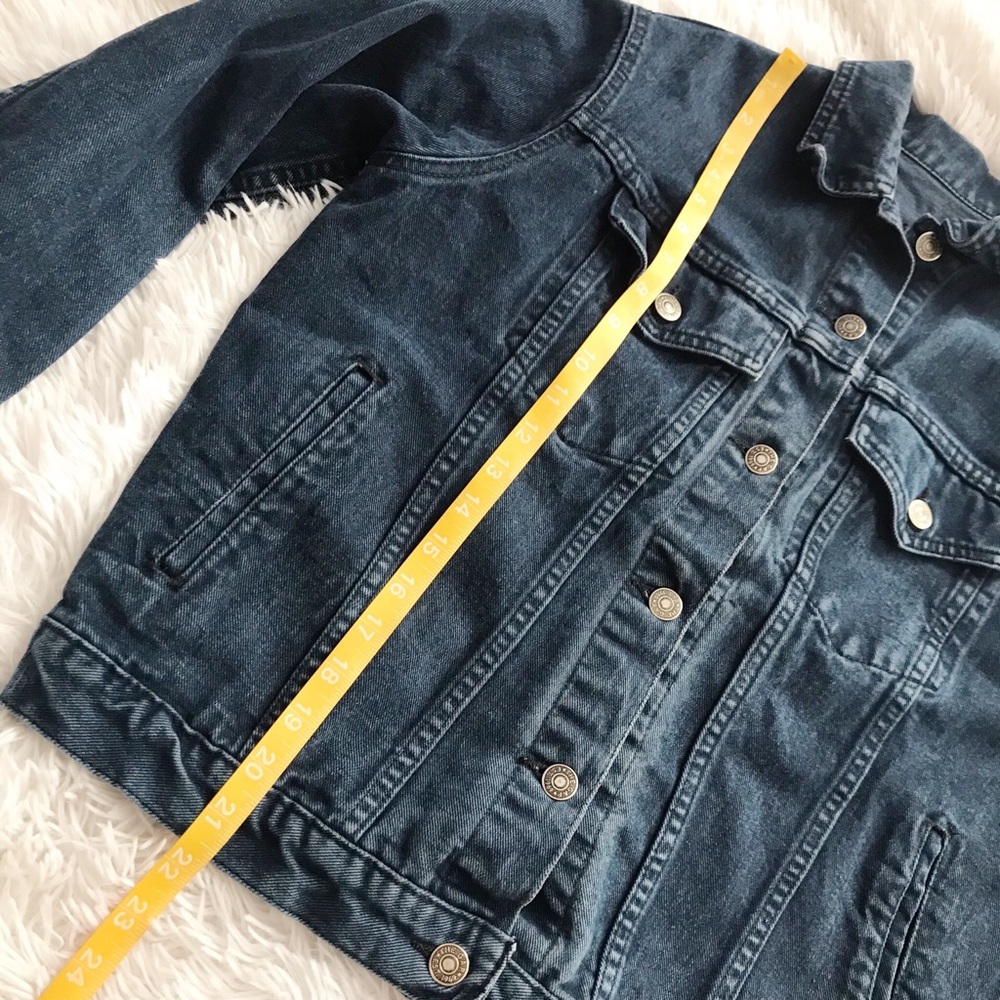 Gap Denim Jacket Button Up Coat - image 5